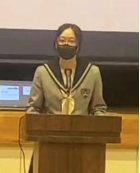 高二闵越童同学、全国日语演讲比赛获奖！